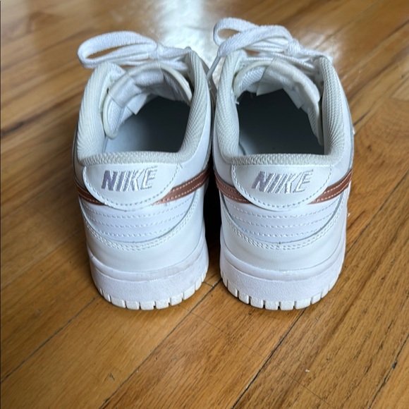White and Brown Nike Sneakers - Picture 4 of 4